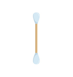 Ear Clean Stick Icon Flat Cotton Swab