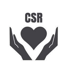 Corporate Social Responsibility Csr Symbol Sign