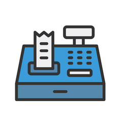 Cashier Machine Icon Image