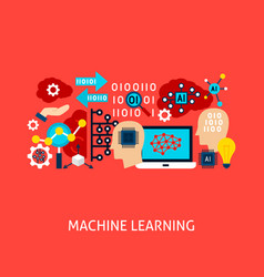 Deep learning concept Royalty Free Vector Image