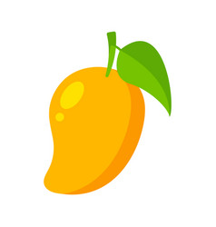 Mango Fruit Cartoon Style Icon