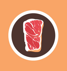 Steak Icon Food