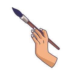 Hand With Paint Brush