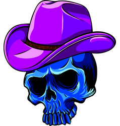 Gangster Skull Head Design