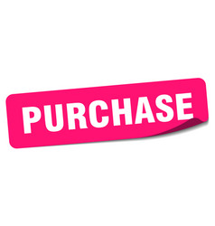 Purchase Sticker Purchase Label