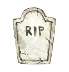 Watercolor Tombstone