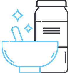 Apothecary Line Icon Outline Symbol