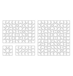 Jigsaw Puzzle 10x11 Square Piece Template