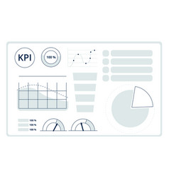 Performance Analysis Dashboard Elements Kpi Data