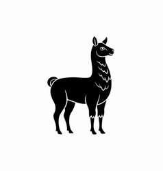 Unique Alpaca Silhouette D