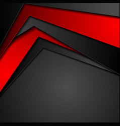 Red And Black Tech Corporate Abstract Background