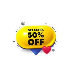 Get Extra 50 Percent Off Sale Discount Offer Sign