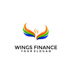 Creative Wing Fly Abstract Logo