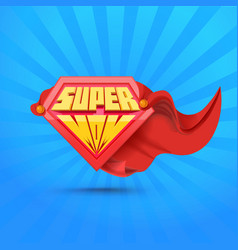 Super Mom Supermom Logo Mother Day Concept