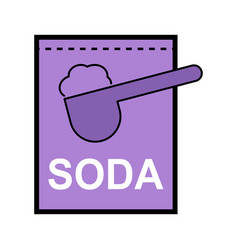 Baking Soda Ingredient Icon Cook Food Design