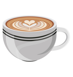 Beautiful Coffee On A White Background