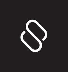 Letter Sj Simple Linked Logo