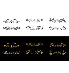 Decorative Dividers Flourish Clipart Text