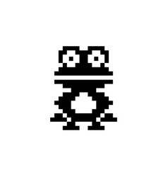 Frog Pixel Icon Animal