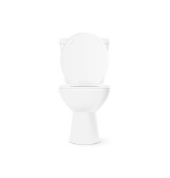 White Open Toilet Bowl