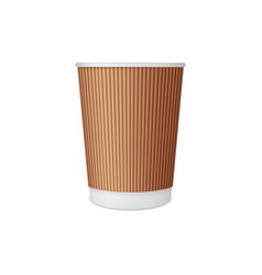 Coffee Or Tea Paper Cup And Cardboard Mug Mockup