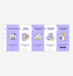 Elearning Methods Purple And White Onboarding