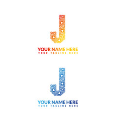 J Letter Logo Or Text And Word