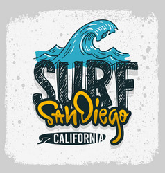 San Diego California Surfing Surf Design H