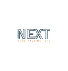 Concept Of Next Logo Growth Next Generation