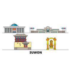 South Korea Suwon Flat Landmarks