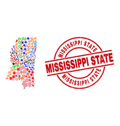 Mississippi State Distress Seal And