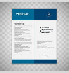 Blue Business Flyer Template