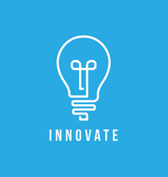 Continuous Line Innovate Logo