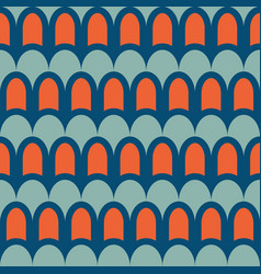 Retro Seamless Pattern In The Style Of The 70s