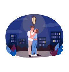 Nighttime Walk 2d Web Banner Poster