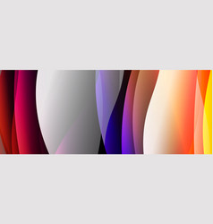 Trendy Simple Fluid Color Gradient Abstract