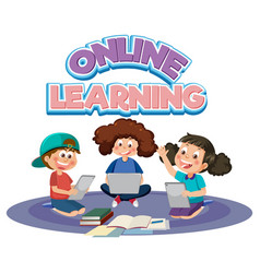 Online Learning With Children Using Tablet