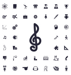 Treble Clef Icon