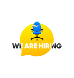 We Are Hiring Join Our Team Advertising Banner