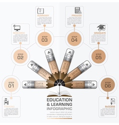 Education And Learning Step Infographic