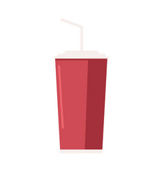 Take Away Cup With Straw