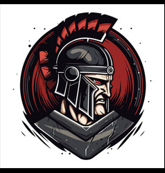 Gladiator Logo Design Spartan Warrior Sport Team