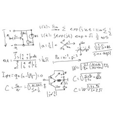 Radio Engineering Schemes Electronic Formulas