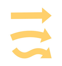 Yellow Arrows Icon