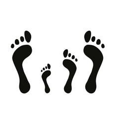 Family Footprint Foot Imprint Of A Man A Woman