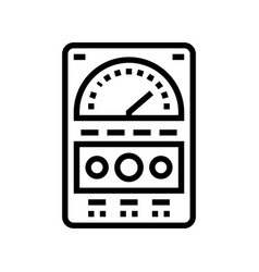 Test Equipment Tool Work Line Icon