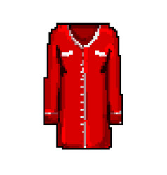 Bedroom Nightie Sleepshirt Women Game Pixel Art