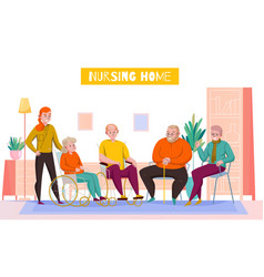 Nursing Home Flat Composition