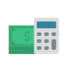 Bills Money With Calculator Budget Management