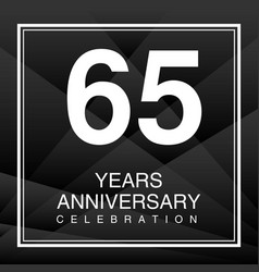 65 Year Anniversary Celebration Logo